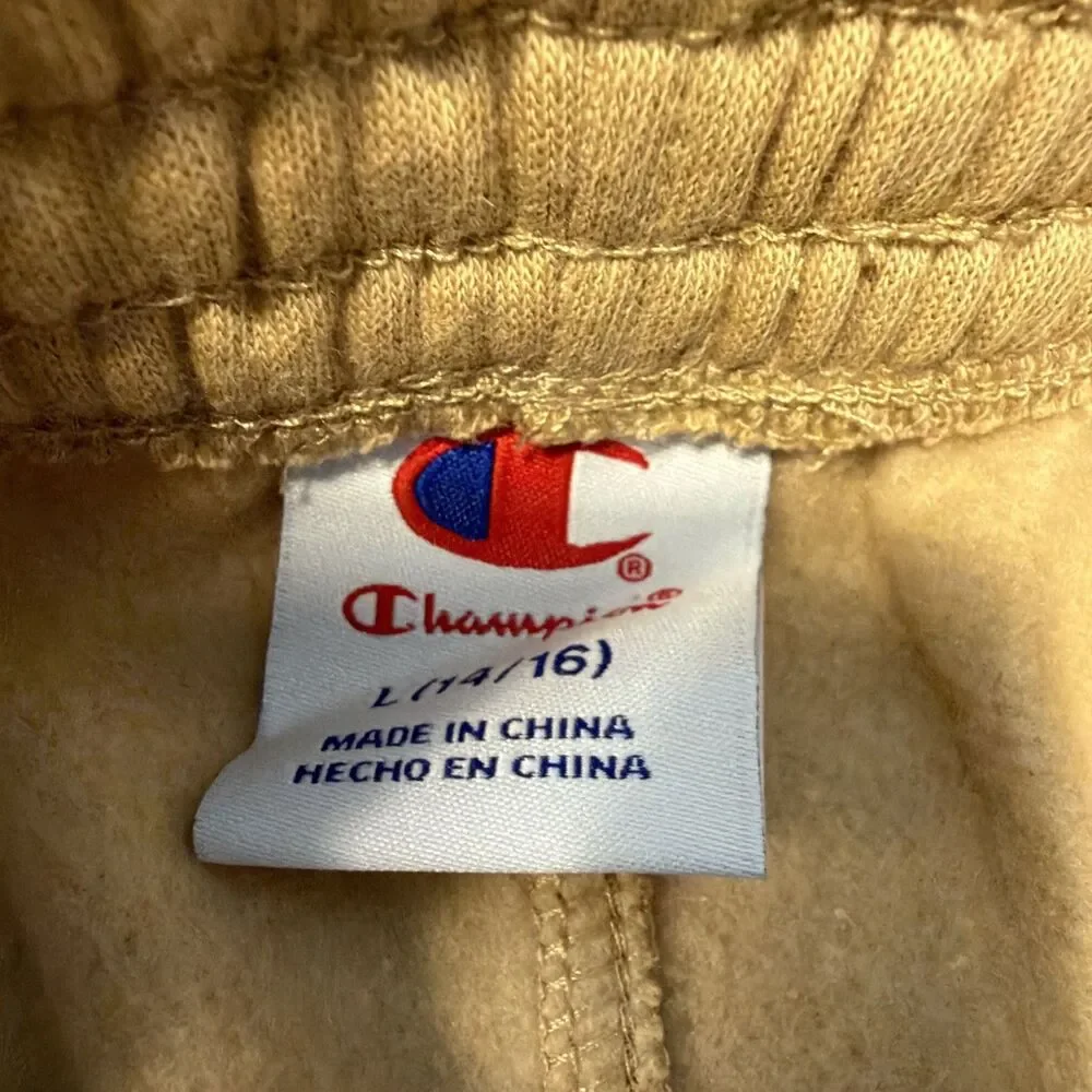 Boys Champion Shorts Size L (14-16) Tan New Summer Spring Bottoms Pants